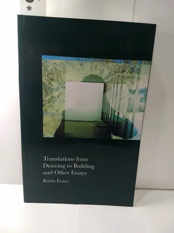 Cover of Translations from Drawing to Building