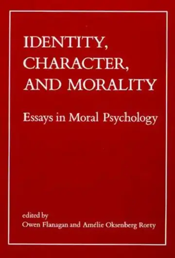 Cover of Identity, Character, and Morality