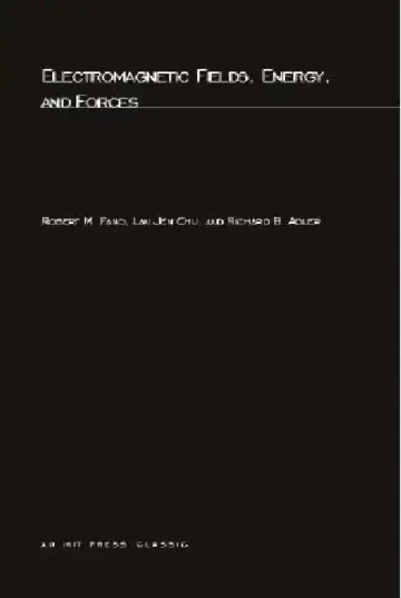 Cover of Electromagnetic Fields, Energy, and Forces