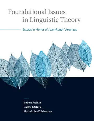 Cover of Foundational Issues in Linguistic Theory