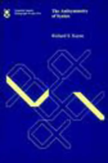 Cover of The Antisymmetry of Syntax