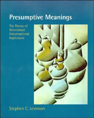 Cover of Presumptive Meanings