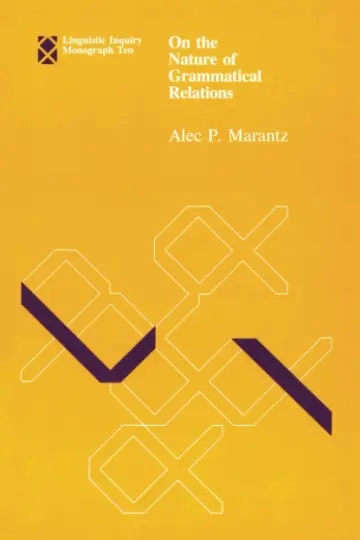 Cover of On the Nature of Grammatical Relations