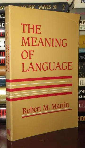 Cover of The Meaning of Language