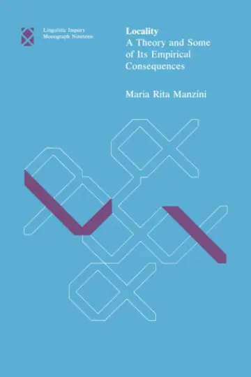 Cover of Locality – A Theory & Some of its Empirical Consequences (Paper)