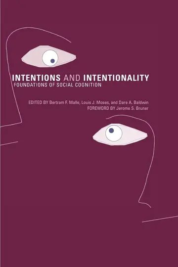 Cover of Intentions and Intentionality