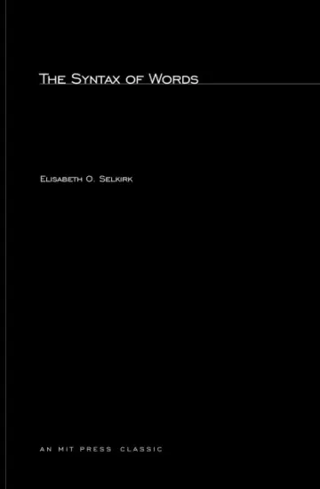 Cover of The Syntax of Words