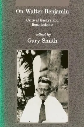 Cover of On Walter Benjamin