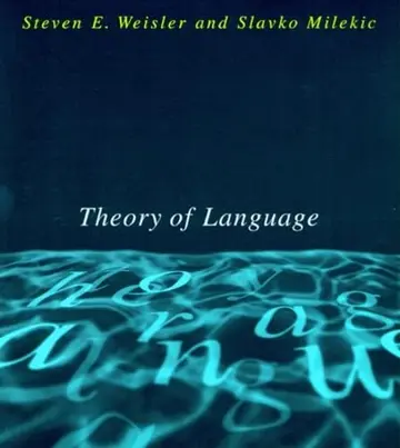 Cover of Theory of Language
