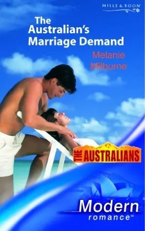 Cover of The Australian's Marriage Demand