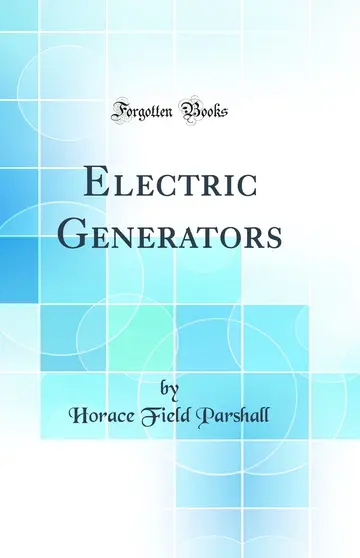 Cover of Electric Generators