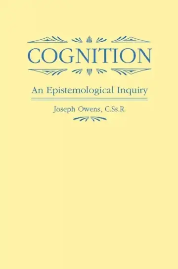 Cover of Cognition