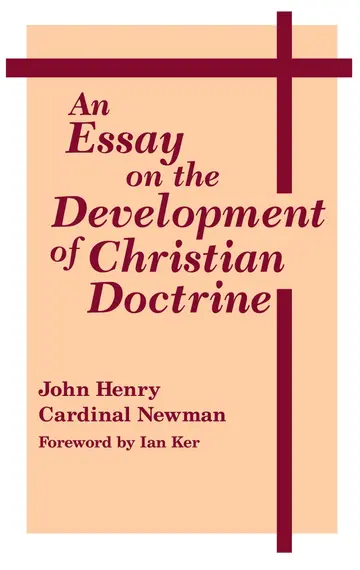 Cover of An Essay on the Development of Christian Doctrine