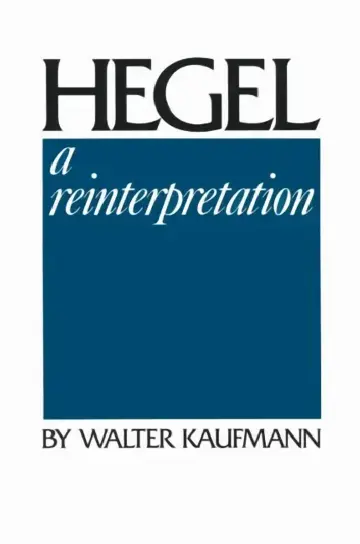 Cover of Hegel