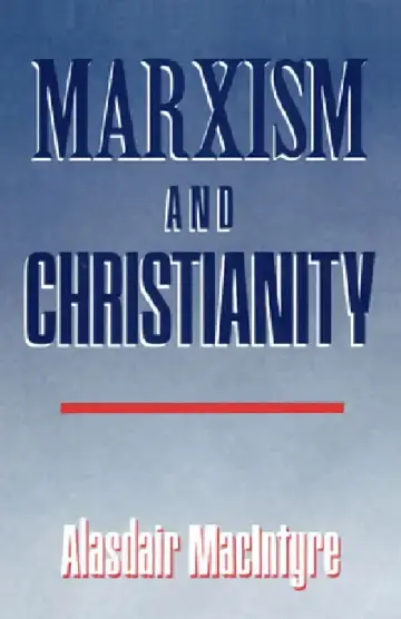 Cover of Marxism and Christianity