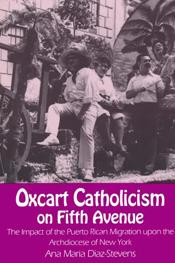 Cover of Oxcart Catholicism on Fifth Avenue
