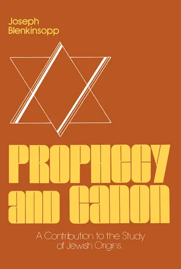Cover of Prophecy and Canon