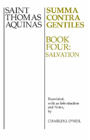Cover of Summa Contra Gentiles, 4