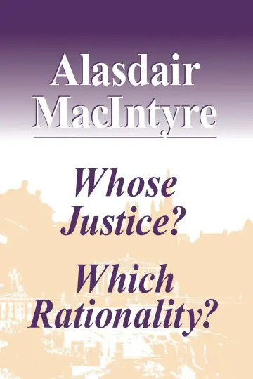 Cover of Whose Justice? Which Rationality?