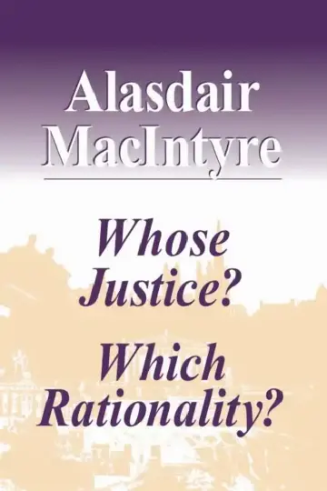 Cover of Whose Justice? Which Rationality?