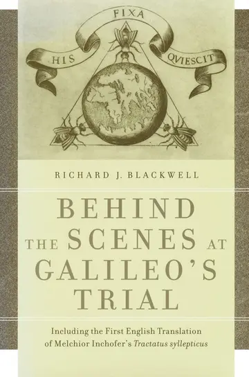 Cover of Behind the Scenes at Galileo's Trial