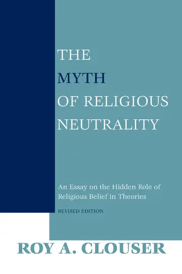 Cover of The Myth of Religious Neutrality