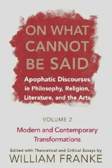 Cover of On What Cannot Be Said