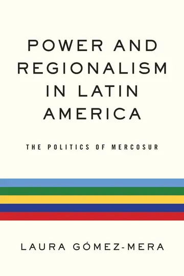 Cover of Power and Regionalism in Latin America