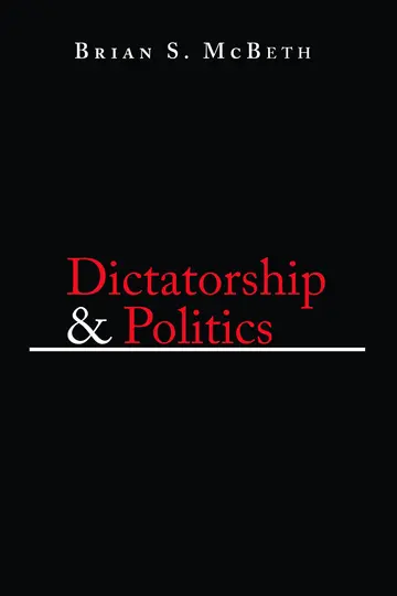 Cover of Dictatorship & Politics