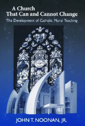 Cover of A Church That Can and Cannot Change