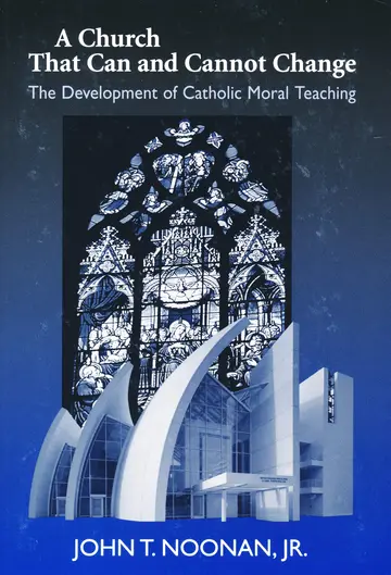 Cover of A Church That Can and Cannot Change