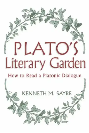 Cover of Plato's Literary Garden