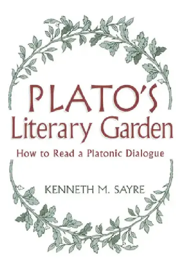 Cover of Platos Literary Garden