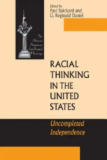 Cover of Racial Thinking in the United States
