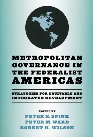 Cover of Metropolitan Governance in the Federalist Americas