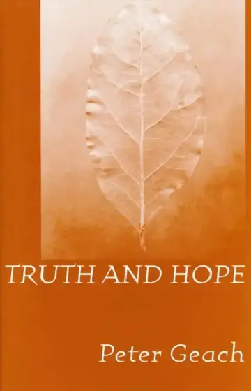 Cover of Truth Hope