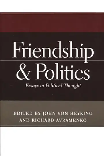 Cover of Friendship & Politics