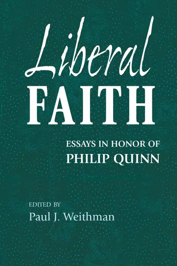 Cover of Liberal Faith