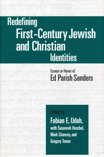 Cover of Redefining First-Century Jewish and Christian Identities