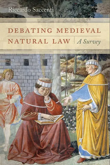 Cover of Debating Medieval Natural Law