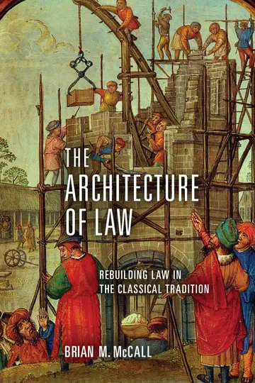 Cover of The Architecture of Law
