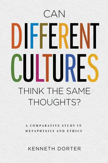 Cover of Can Different Cultures Think the Same Thoughts?