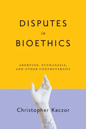 Cover of Disputes in Bioethics