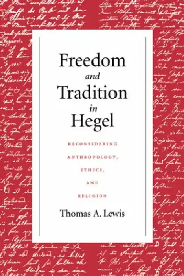 Cover of Freedom and Tradition in Hegel