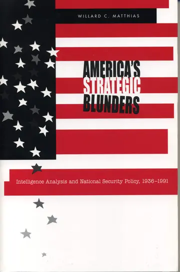 Cover of America's Strategic Blunders