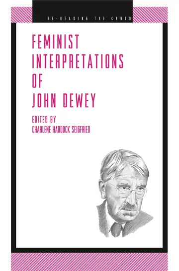 Cover of Feminist Interpretations of John Dewey