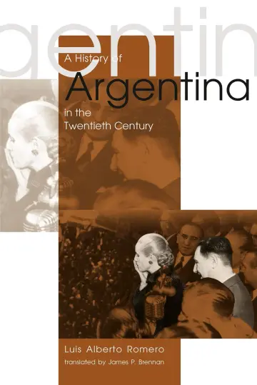 Cover of A History of Argentina in the Twentieth Century