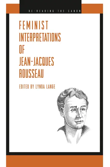 Cover of Feminist Interpretations of Jean-Jacques Rousseau