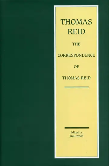 Cover of The Correspondence of Thomas Reid