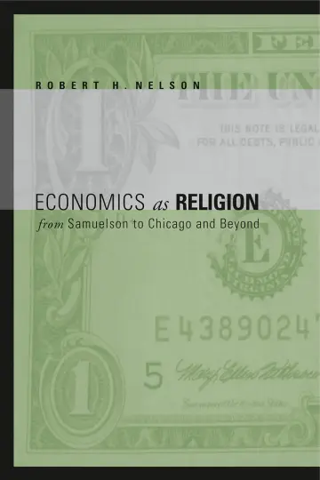 Cover of Economics as Religion